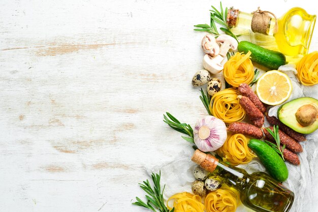 Ingrediente proaspete pe masă